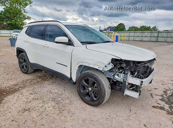 3C4NJDBB8JT401213 2018 JEEP COMPASS White Delantero derecho