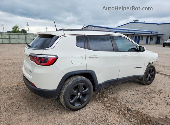 3C4NJDBB8JT401213 2018 JEEP COMPASS White Trasero derecho