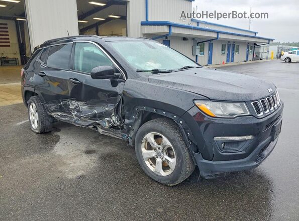 3C4NJDBB8JT457619 2018 JEEP COMPASS Black Front right