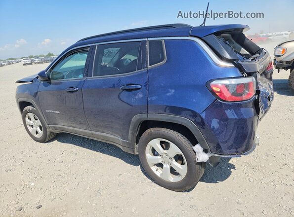 3C4NJDBB8JT481449 2018 JEEP COMPASS Blue Հետևի ձախ