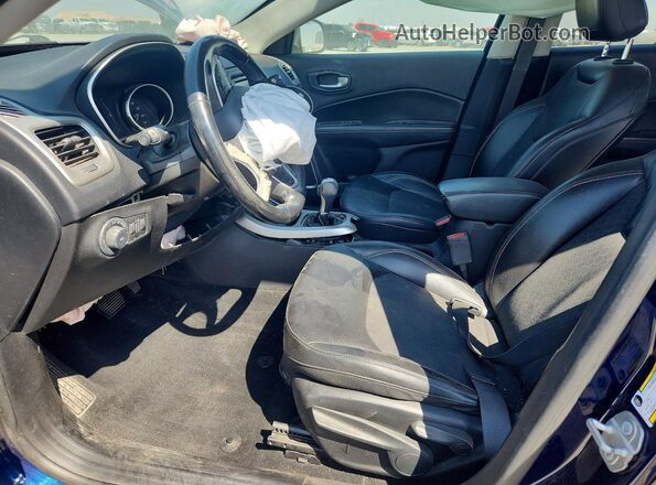 3C4NJDBB8JT481449 2018 JEEP COMPASS Blue Սալոնի դիմացի տեսք