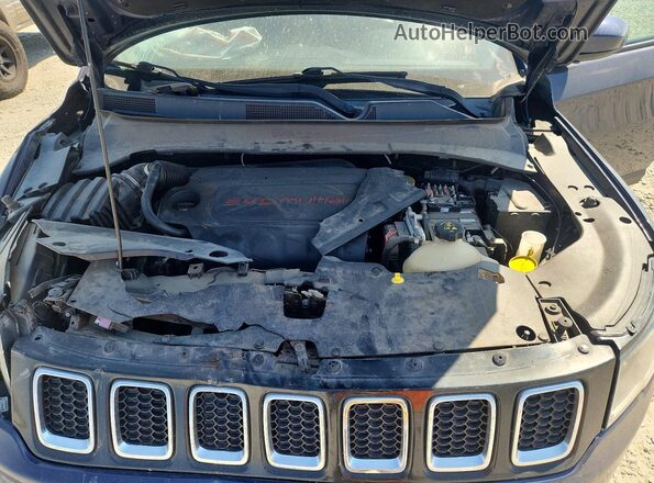 3C4NJDBB8JT481449 2018 JEEP COMPASS Blue Շարժիչի բաժամունքի տեսք