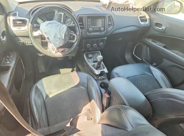 3C4NJDBB8JT481449 2018 JEEP COMPASS Blue Առջևի վահանակի տեսք