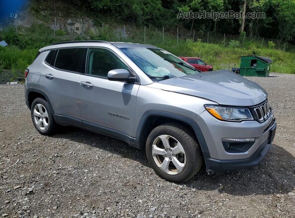3C4NJDBB8KT628970 2019 JEEP COMPASS Серебряный Передняя правая четверть