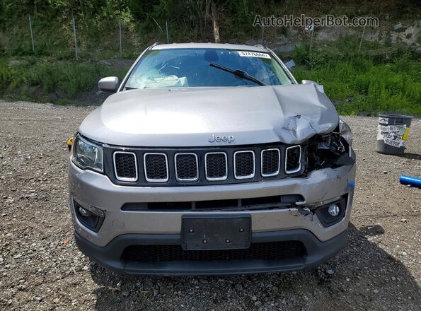 3C4NJDBB8KT628970 2019 JEEP COMPASS Серебряный Вид спереди