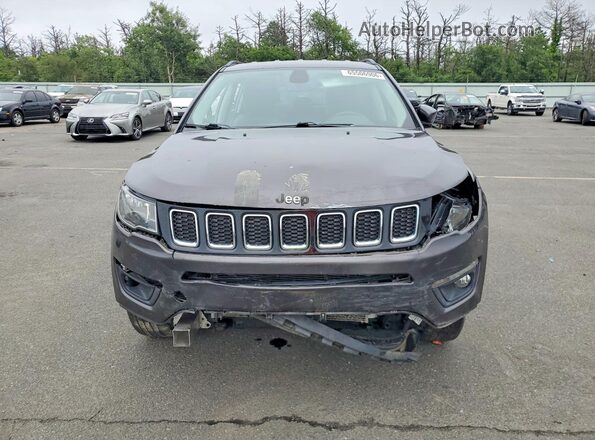 3C4NJDBB8KT650676 2019 JEEP COMPASS Gray Front view