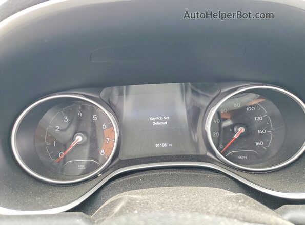 3C4NJDBB8KT650676 2019 JEEP COMPASS Gray Instrument cluster view