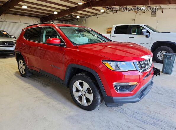 3C4NJDBB8KT734576 2019 JEEP COMPASS Red Առջևի աջ