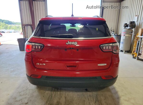 3C4NJDBB8KT734576 2019 JEEP COMPASS Red Հետևի տեսք