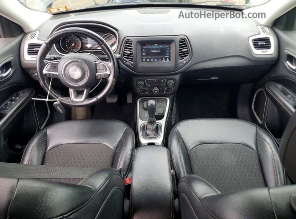 3C4NJDBB8KT740605 2019 JEEP COMPASS Black Widok deski rozdzielczej