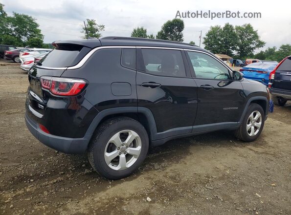 3C4NJDBB8KT740605 2019 JEEP COMPASS Black Tył prawy