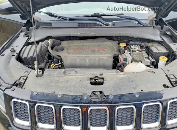 3C4NJDBB8KT740605 2019 JEEP COMPASS Black Widok komory silnika