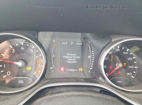 3C4NJDBB8KT740720 2019 JEEP COMPASS Серебряный Вид щитка приборов