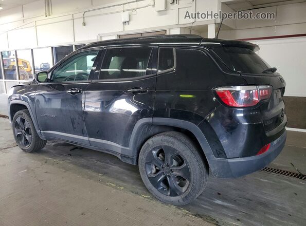 3C4NJDBB8LT137557 2020 JEEP COMPASS Black Tył lewy
