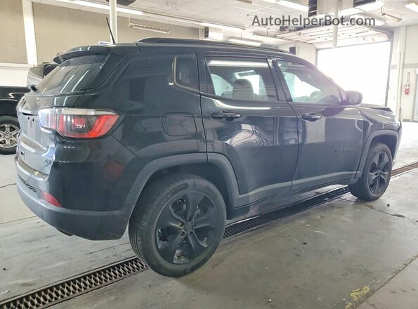 3C4NJDBB8LT137557 2020 JEEP COMPASS Black Tył prawy
