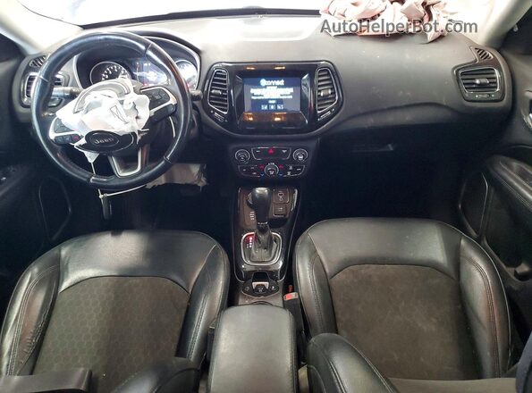 3C4NJDBB8LT137557 2020 JEEP COMPASS Black Widok deski rozdzielczej