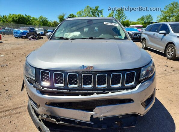 3C4NJDBB8LT219398 2020 JEEP COMPASS Silver Vista frontal