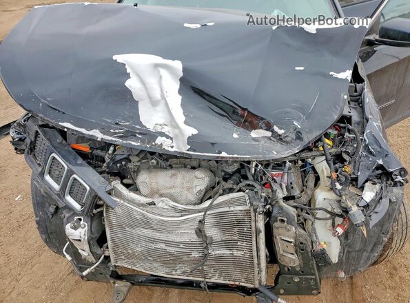 3C4NJDBB8MT551570 2021 JEEP COMPASS Черный Вид задней части салона