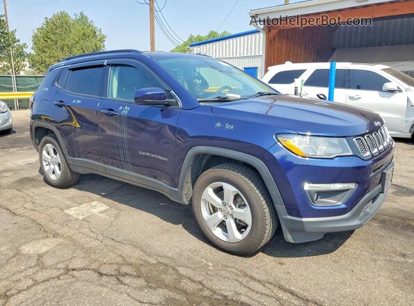 3C4NJDBB8MT584066 2021 JEEP COMPASS Blue Front right