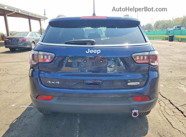 3C4NJDBB8MT584066 2021 JEEP COMPASS Blue Rear view