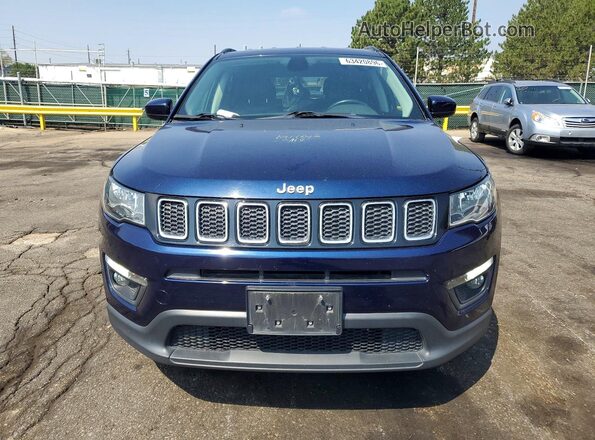 3C4NJDBB8MT584066 2021 JEEP COMPASS Blue Front view
