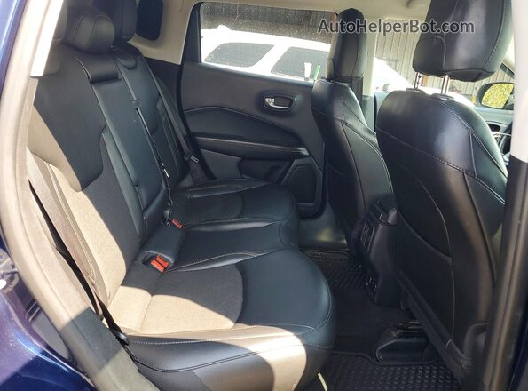 3C4NJDBB8MT584066 2021 JEEP COMPASS Blue Rear interior view