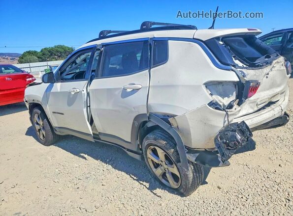 3C4NJDBB9JT113930 2018 JEEP COMPASS White Trasero izquierdo