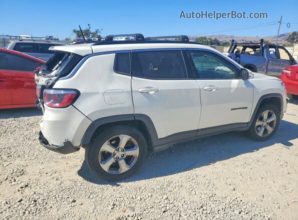 3C4NJDBB9JT113930 2018 JEEP COMPASS White Trasero derecho