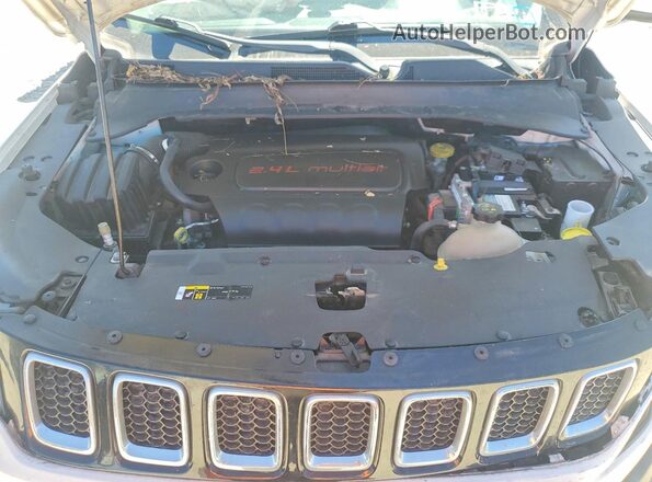 3C4NJDBB9JT113930 2018 JEEP COMPASS White Vista del compartimento del motor