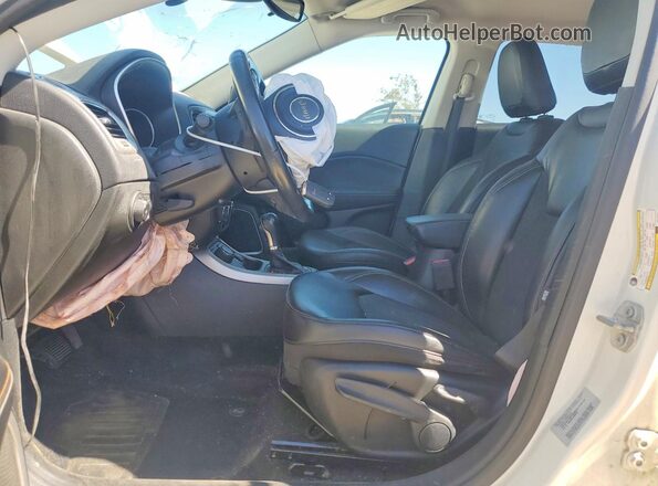 3C4NJDBB9JT113930 2018 JEEP COMPASS White Vista interior delantera