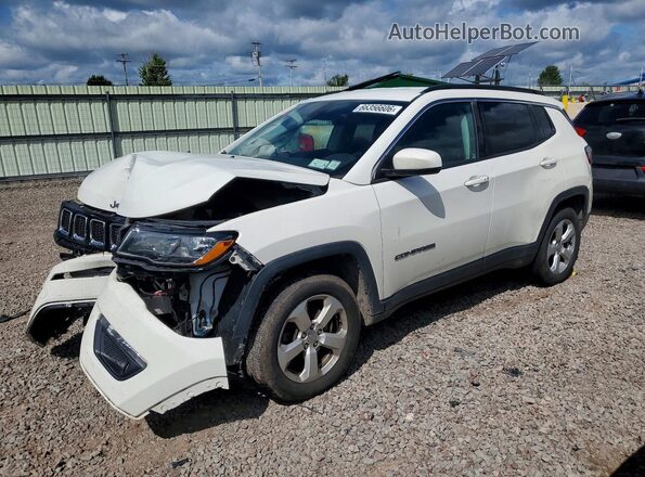 3C4NJDBB9JT139007 2018 JEEP COMPASS White Trasero izquierdo