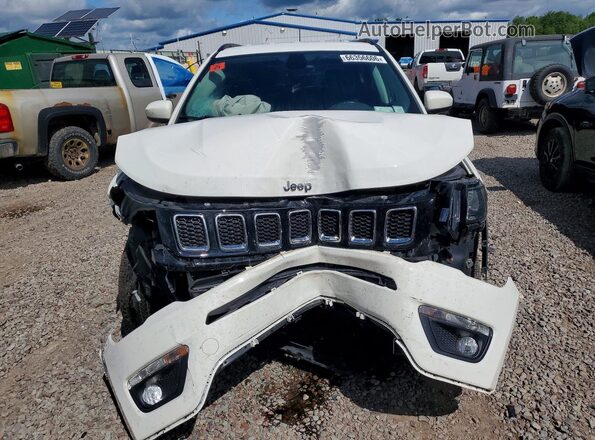 3C4NJDBB9JT139007 2018 JEEP COMPASS White Vista del cuadro de instrumentos