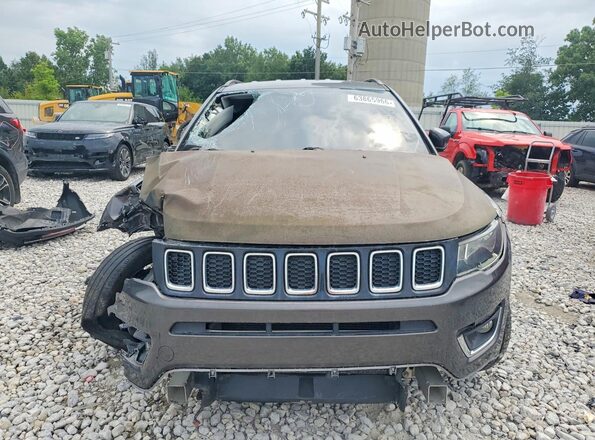3C4NJDBB9JT168314 2018 JEEP COMPASS Gray Դիմացի տեսք