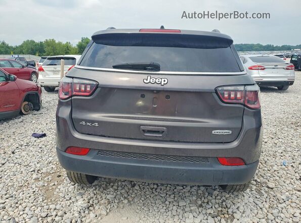 3C4NJDBB9JT168314 2018 JEEP COMPASS Gray Հետևի տեսք