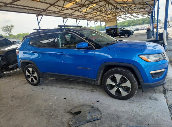 3C4NJDBB9JT178373 2018 JEEP COMPASS Blue Առջևի աջ