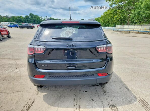 3C4NJDBB9JT304070 2018 JEEP COMPASS Black Vista trasera