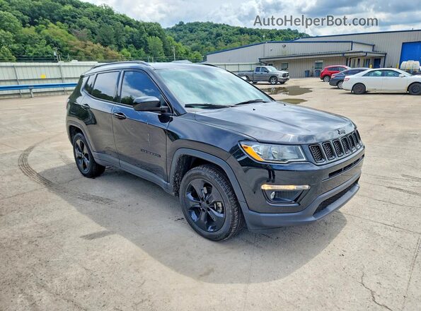 3C4NJDBB9JT304070 2018 JEEP COMPASS Black Delantero derecho
