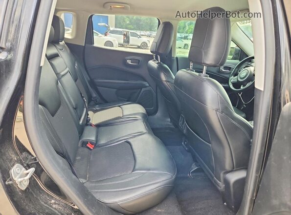 3C4NJDBB9JT304070 2018 JEEP COMPASS Black Vista interior trasera