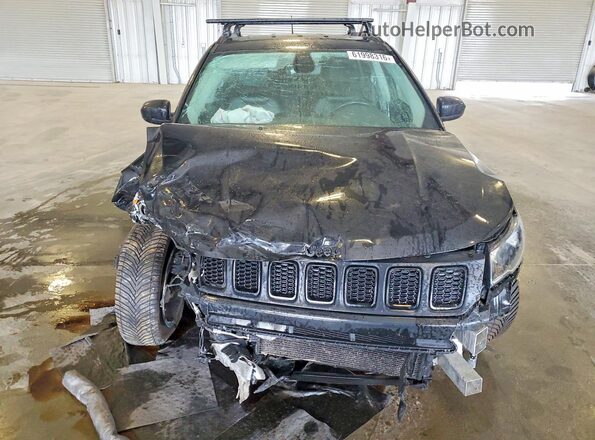 3C4NJDBB9KT599155 2019 JEEP COMPASS Черный Вид спереди