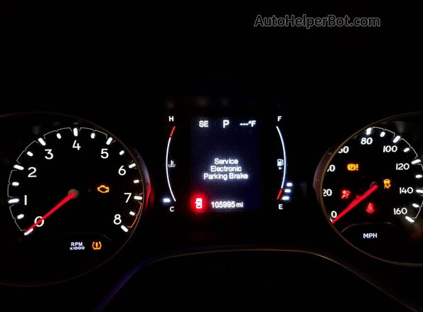 3C4NJDBB9KT599155 2019 JEEP COMPASS Черный Вид щитка приборов