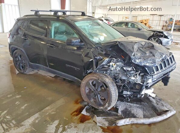 3C4NJDBB9KT599155 2019 JEEP COMPASS Черный Передняя правая четверть