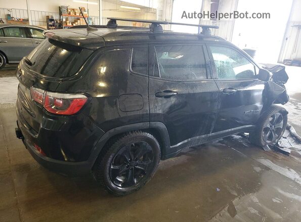 3C4NJDBB9KT599155 2019 JEEP COMPASS Черный Задняя правая четверть