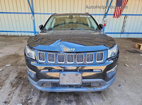 3C4NJDBB9KT737079 2019 JEEP COMPASS Черный Вид спереди