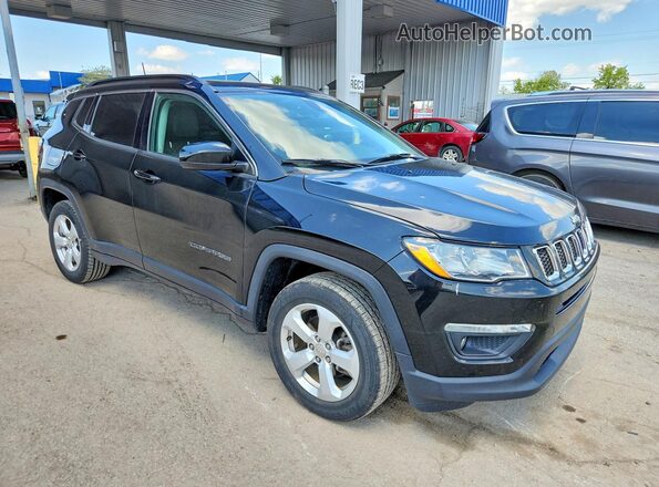 3C4NJDBB9KT772933 2019 JEEP COMPASS Black Front right
