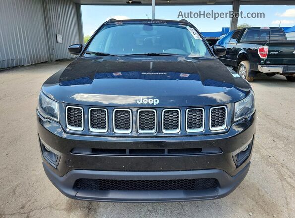 3C4NJDBB9KT772933 2019 JEEP COMPASS Black Front view
