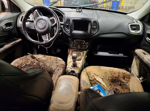 3C4NJDBB9LT150334 2020 JEEP COMPASS White Вид панелі приладів
