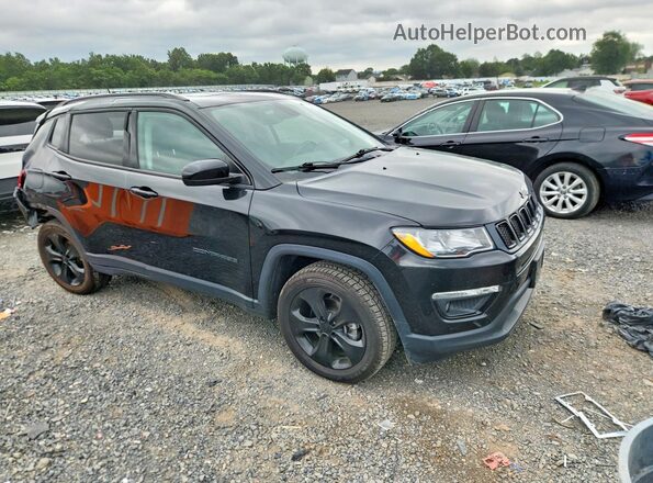3C4NJDBB9LT157073 2020 JEEP COMPASS Black Przód prawy