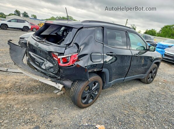 3C4NJDBB9LT157073 2020 JEEP COMPASS Black Tył prawy