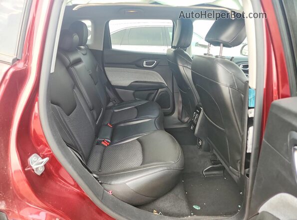 3C4NJDBB9NT130801 2022 JEEP COMPASS Burgundy Widok tylnych siedzeń