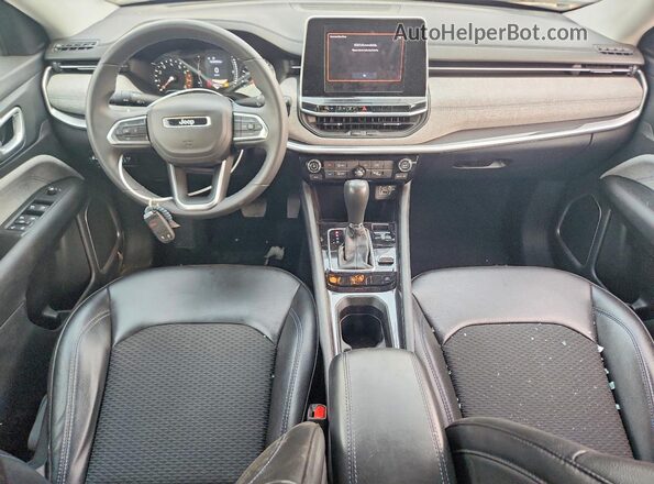 3C4NJDBB9NT130801 2022 JEEP COMPASS Burgundy Widok deski rozdzielczej
